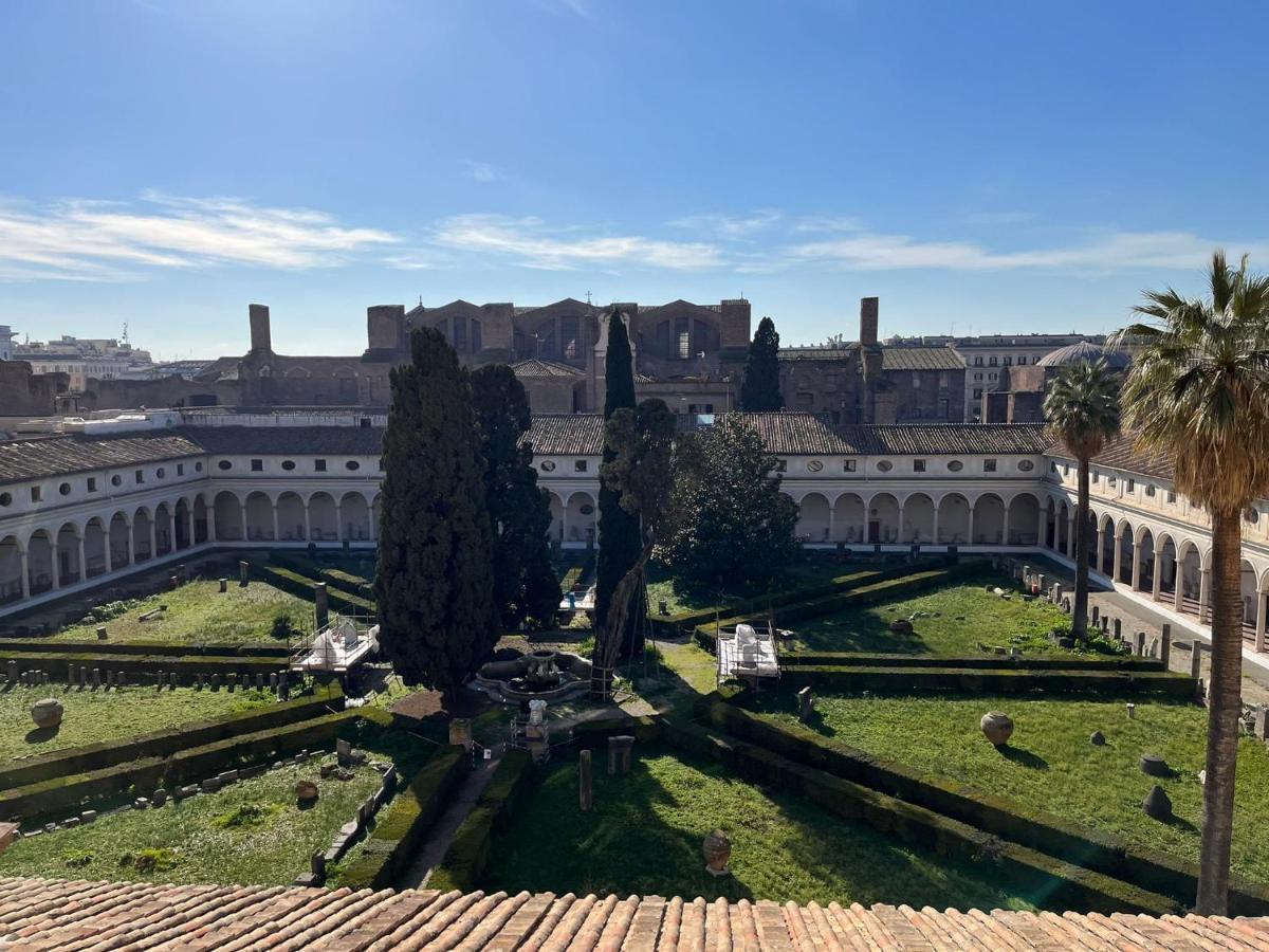 Camera X2 Con Splendida Vista Sulle Terme Di Diocleziano E Sul Chiostro Di Michelangelo โรม ภายนอก รูปภาพ